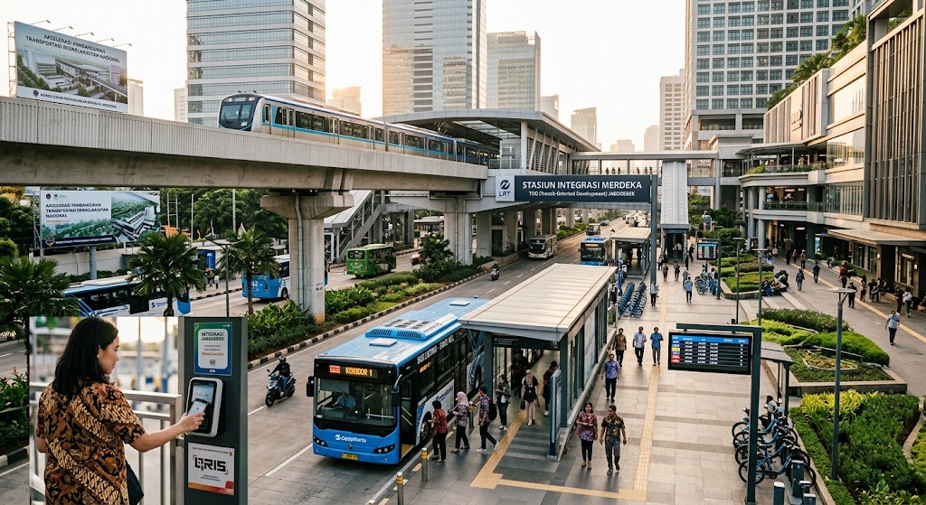 Pemerintah Akselerasi Pembangunan Infrastruktur Transportasi Berkelanjutan dan Moda Raya Terpadu Nasional