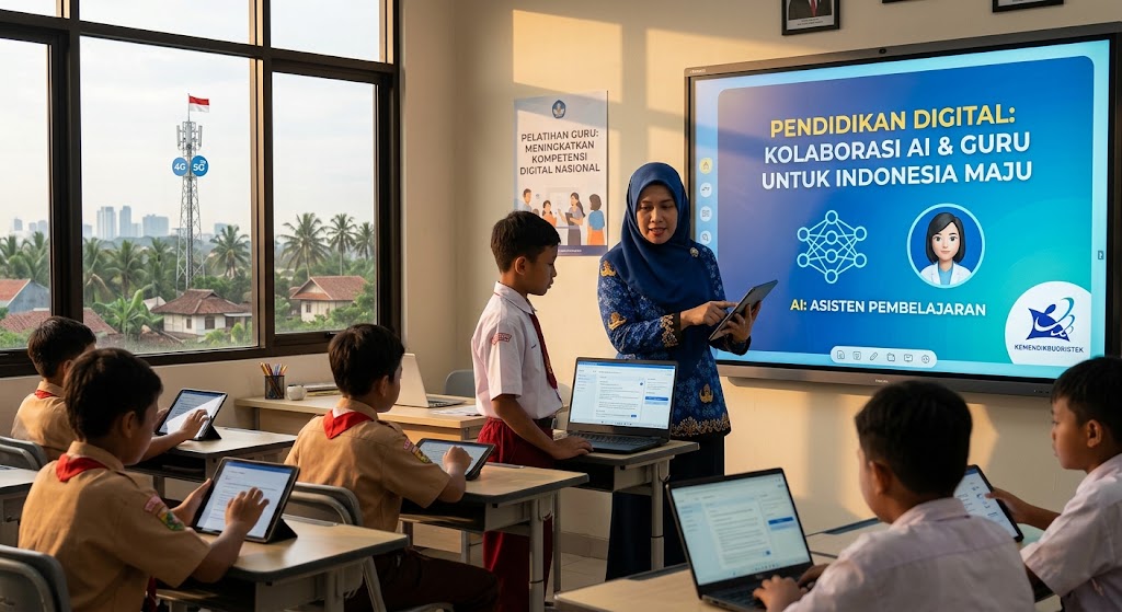 Pemerintah Dorong Transformasi Pendidikan Digital Berbasis Kecerdasan Buatan dan Peningkatan Kompetensi Guru Nasional