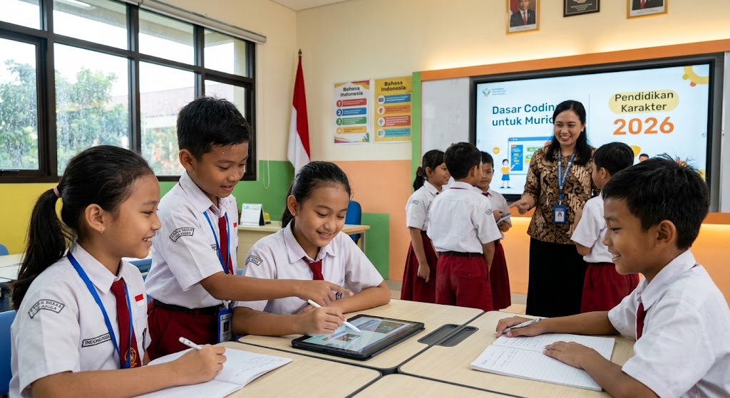 Menyongsong Generasi Emas: Transformasi Kurikulum Digital dan Pendidikan Karakter Jadi Fokus Utama Sekolah 2026