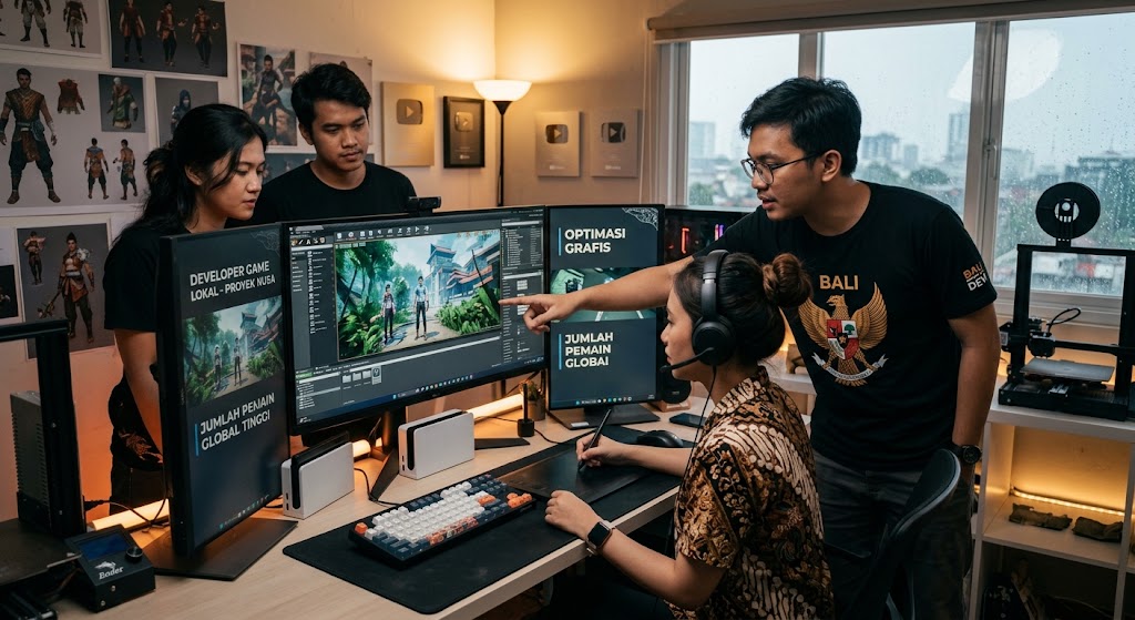 Kebangkitan Game Lokal: Industri Game Indonesia Unjuk Gigi di Kancah Global Berkat Inovasi Teknologi dan Dukungan Ekosistem