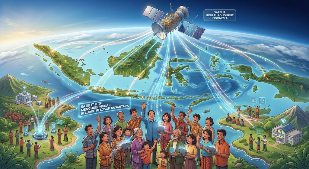Peluncuran Satelit Komunikasi Generasi Baru: Indonesia Perluas Konektivitas Internet Pitalebar hingga Pelosok Nusantara