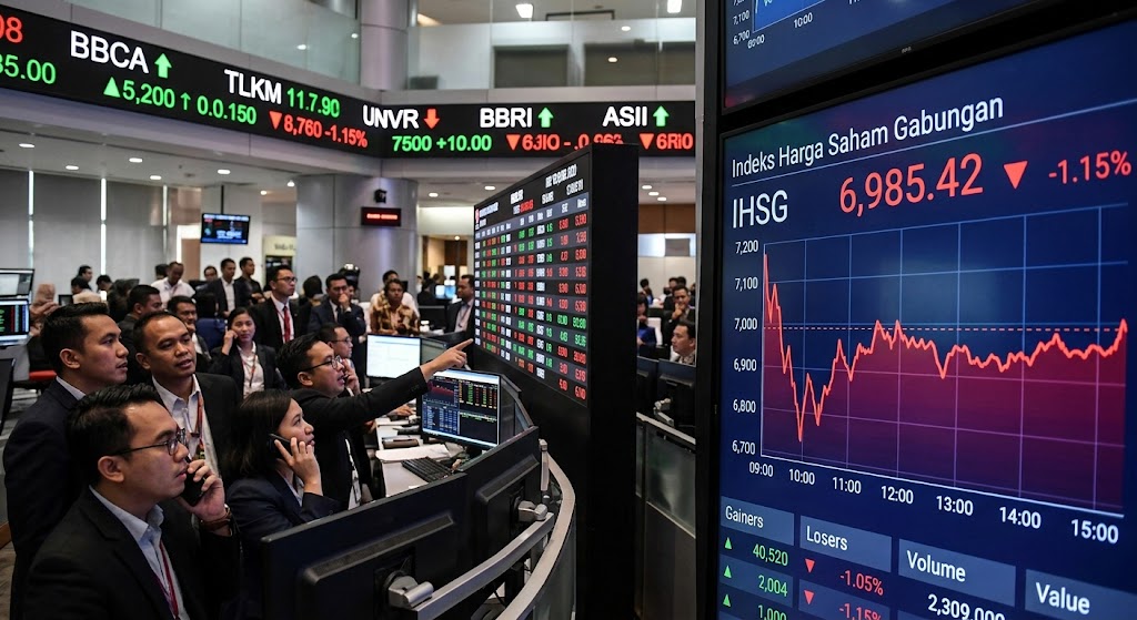 Indeks Harga Saham Gabungan Mengalami Volatilitas Tajam Akibat Wacana Penyesuaian Klasifikasi Pasar oleh MSCI