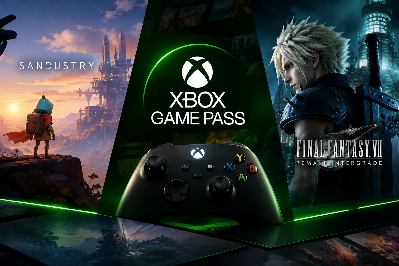 Xbox Game Pass Umumkan Gelombang Game Baru Akhir Oktober 2026, Sandustry Hadir Hari Ini dan Final Fantasy VII Remake Intergrade Menyusul