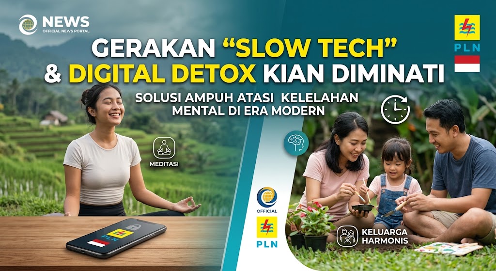 Gerakan "Slow Tech" dan Digital Detox Kian Diminati, Solusi Ampuh Atasi Kelelahan Mental di Era Modern