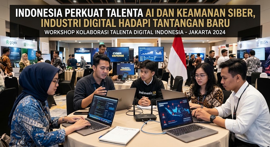 Indonesia Perkuat Talenta AI dan Keamanan Siber, Industri Digital Hadapi Tantangan Baru