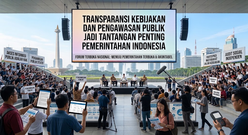 Transparansi Kebijakan dan Pengawasan Publik Jadi Tantangan Penting Pemerintahan Indonesia