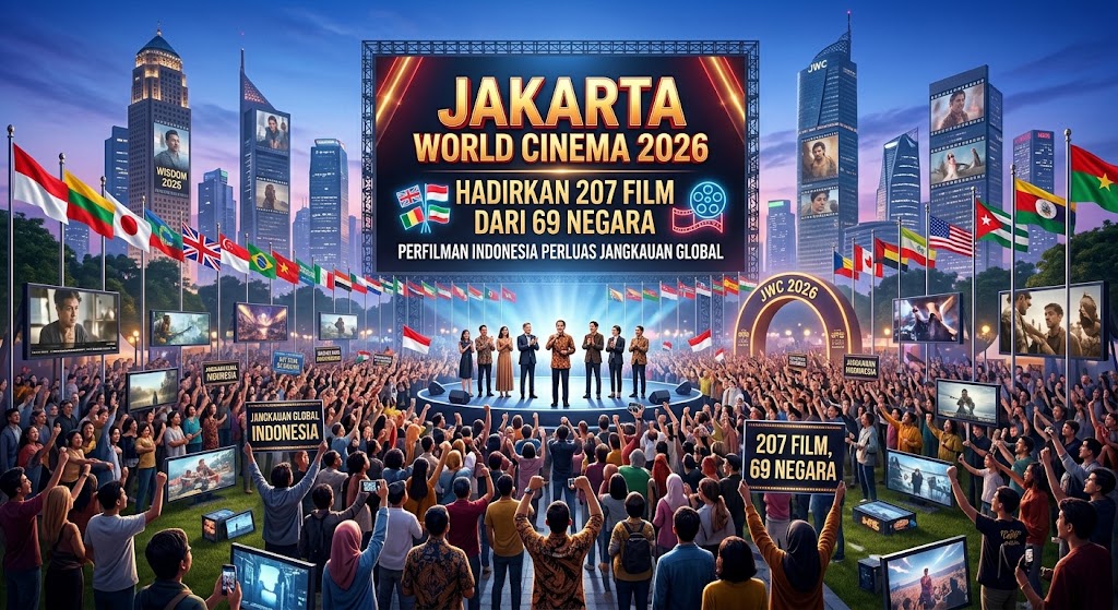 Jakarta World Cinema 2026 Hadirkan 207 Film dari 69 Negara, Perfilman Indonesia Perluas Jangkauan Global