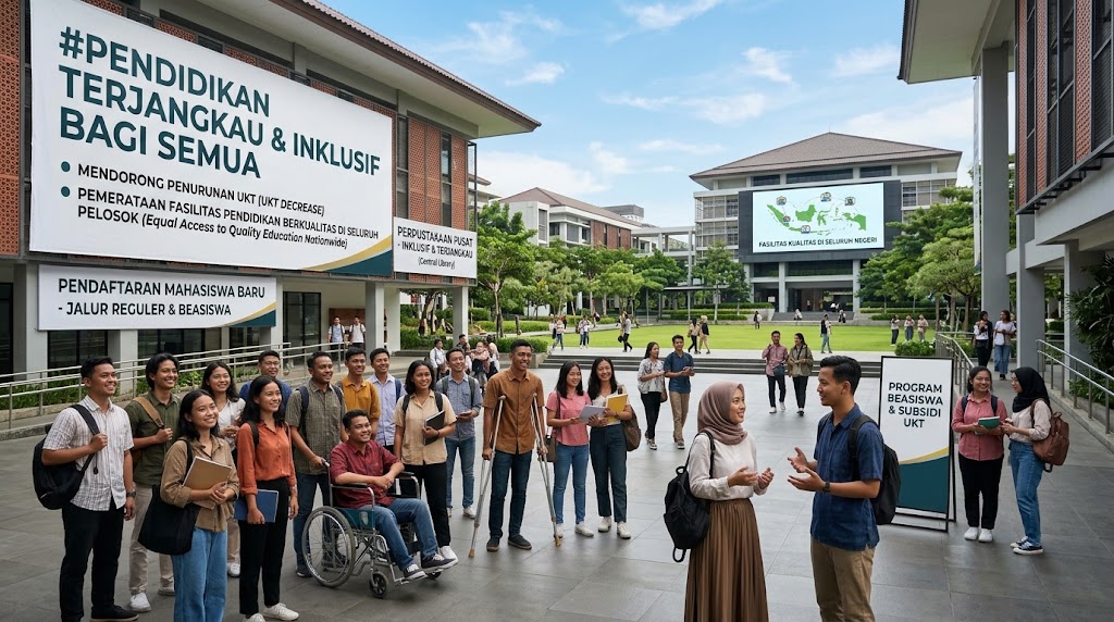 Jeritan Biaya Kuliah dan Ketimpangan Akses Urgensi Pendidikan Tinggi Terjangkau dan Inklusif bagi Masa Depan Bangsa