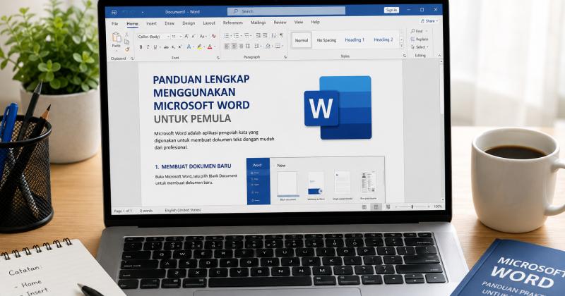 Panduan Lengkap Menggunakan Microsoft Word untuk Pemula, Solusi Mudah Membuat Dokumen Profesional