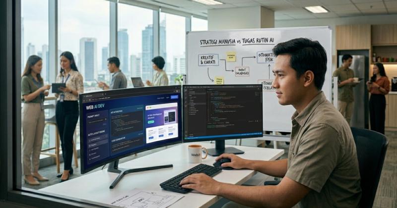 AI Tidak Mengambil Pekerjaan Kita, Ia Mengubah Cara Kita Bekerja