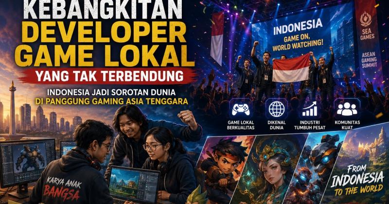 Kebangkitan Developer Game Lokal yang Tak Terbendung, Indonesia Jadi Sorotan Dunia di Panggung Gaming Asia Tenggara