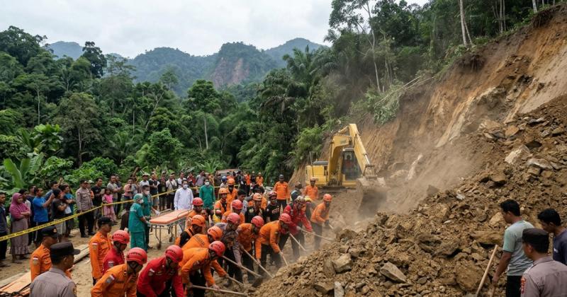 Sembilan Penambang Emas Ilegal di Sijunjung Sumatera Barat Tewas Tertimbun Longsor