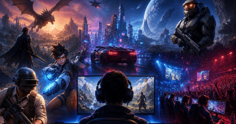 Industri Game 2026 Makin Panas, Game Open World dan Esports Jadi Tren Terbesar Tahun Ini