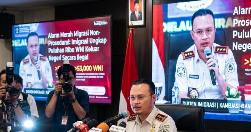  Imigrasi Ungkap Puluhan Ribu WNI Keluar Negeri Secara Ilegal