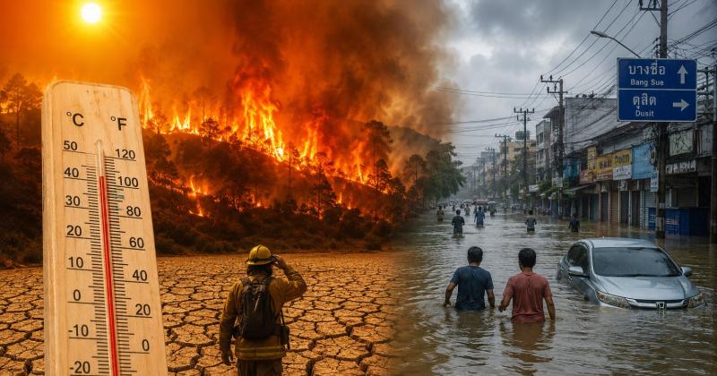 Fenomena Cuaca Ekstrem Meluas, Gelombang Panas dan Banjir Besar Landa Sejumlah Negara