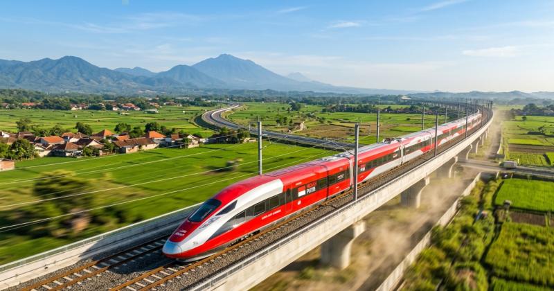 Menembus Batas Pulau Jawa Kereta Cepat Merah Putih Tahap II Jakarta-Surabaya Resmi Diuji Coba