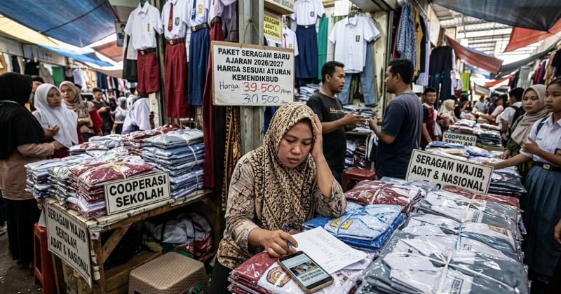 Aturan Baru Seragam Sekolah Tuai Pro-Kontra, Orang Tua Murid Mengeluh Terbebani Biaya