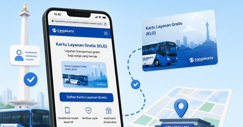 Pemerintah Jakarta Permudah Warga, Kartu Layanan Gratis KLG Kini Bisa Didaftar Lewat HP dan Diambil di Kelurahan