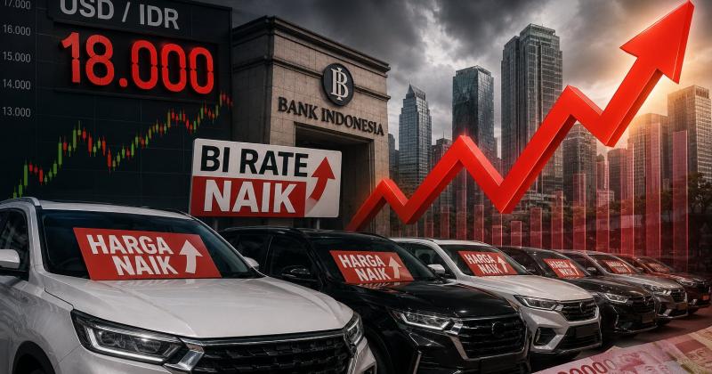 Harga Mobil Diprediksi Naik Gila-gilaan Imbas Rupiah Tembus Rp18.000 dan BI Rate Naik