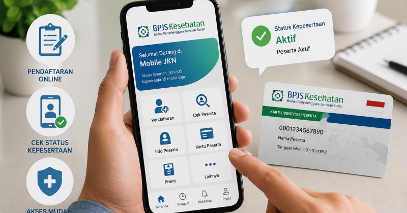 Cara Mudah Daftar BPJS Kesehatan Online dan Cek Status Kepesertaan Hanya Lewat HP