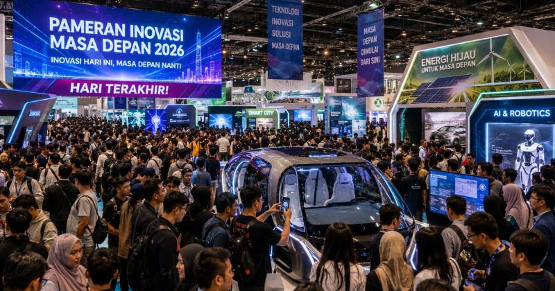 Pecah! Ribuan Pengunjung Padati Hari Terakhir Pameran Inovasi Masa Depan 2026