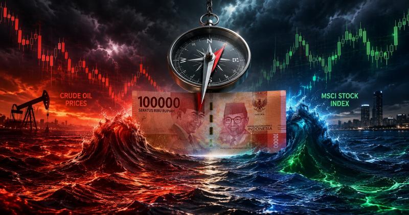 Menanti Arah Rupiah di Tengah Volatilitas Harga Minyak dan MSCI