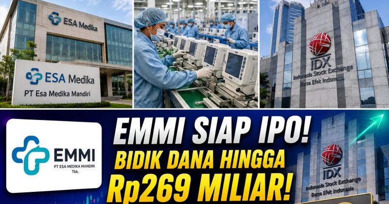 IPO EMMI Resmi Dibuka! PT Esa Medika Mandiri Bidik Dana Segar untuk Ekspansi Layanan Kesehatan Nasional