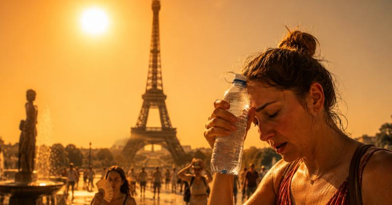 Gelombang Panas Ekstrem Landa Prancis Suhu Capai 40°C, Puluhan Korban Jiwa Berjatuhan