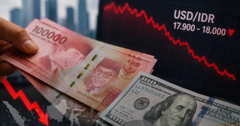 Rupiah Melemah Jelang Akhir Pekan, Pelaku Pasar Waspadai Tekanan terhadap Nilai Tukar