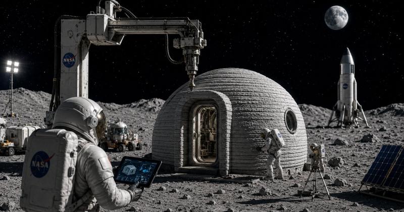 NASA Percepat Uji Coba Lapangan Modul Habitat Cetak 3D untuk Persiapan Pendaratan Artemis