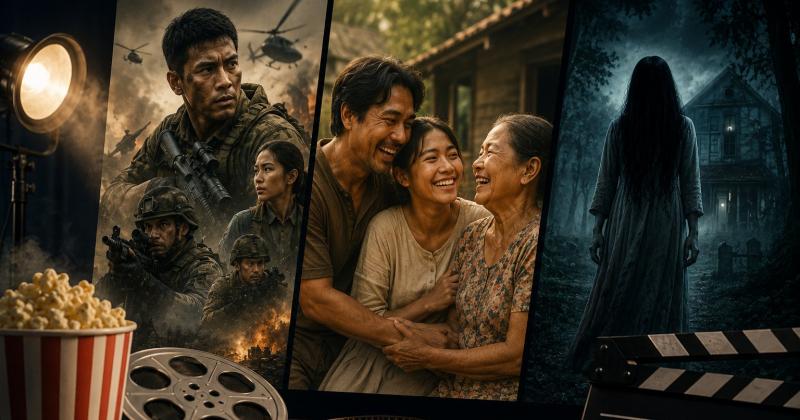 Tiga Film Nasional dengan Genre Berbeda Siap Hibur Penonton Tanah Air