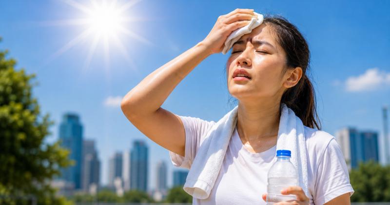 Waspadai Heat Stress di Musim Kemarau, Dokter Imbau Masyarakat Perbanyak Minum Air Putih dan Batasi Aktivitas di Bawah Terik Matahari