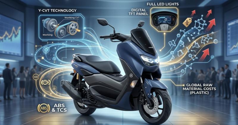 Tren Pasar Skutik Premium, Yamaha Resmi Sesuaikan Harga Nmax Turbo Akibat Lonjakan Biaya Bahan Baku Global