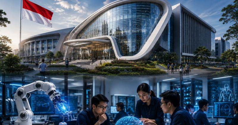 Indonesia Resmi Buka Pusat Riset Kecerdasan Buatan (AI) Terbesar di Asia Tenggara