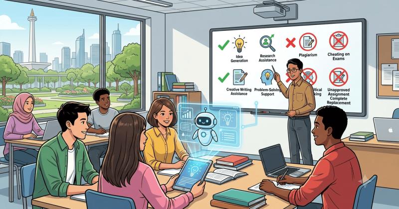 AI Masuk Ruang Kelas, Sekolah dan Kampus Didorong Menetapkan Aturan Penggunaan yang Jelas