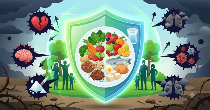Pola Makan Seimbang Tetap Menjadi Pertahanan Utama terhadap Penyakit Tidak Menular