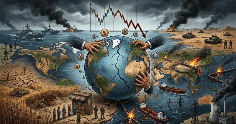 Ekonomi Global Menghadapi Tekanan Geopolitik, Pangan dan Energi Menjadi Risiko Utama