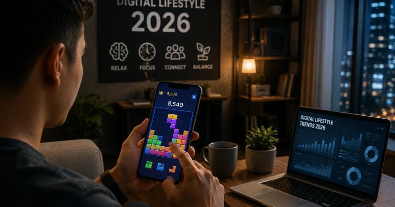 Tren Gaya Hidup Digital 2026, Mengapa Game Teka-Teki Balok Kasual Semakin Mendominasi Waktu Luang Orang Dewasa?