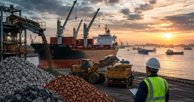 Ekspor Mineral Kritis Terhambat, Pemerintah Pastikan Ratusan Kapal Kembali Beroperasi