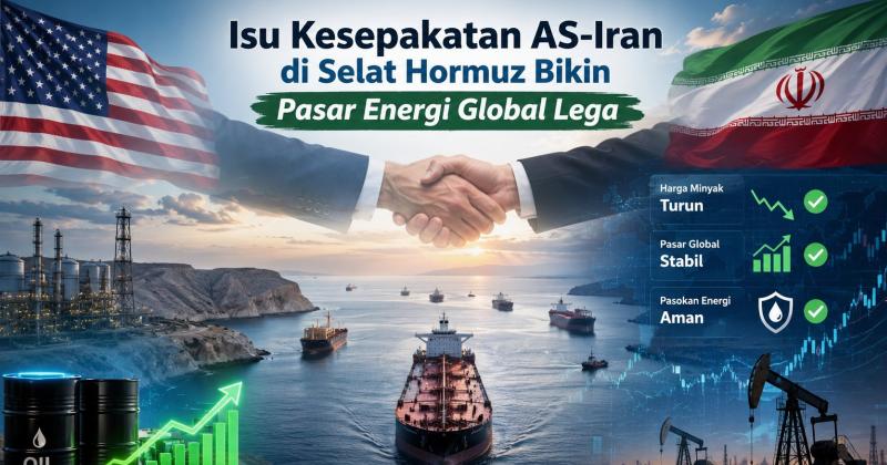 Isu Kesepakatan AS-Iran di Selat Hormuz Bikin Pasar Energi Global Lega