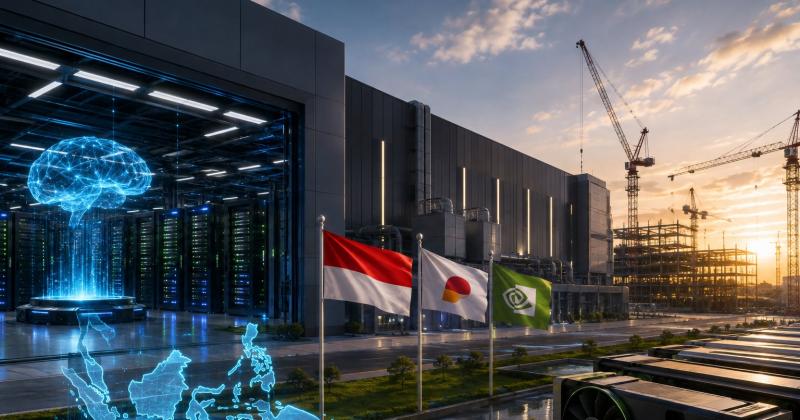 Gandeng NVIDIA dan Indosat, Indonesia Bangun Pabrik Kecerdasan Artifisial Terbesar se-Asia Tenggara