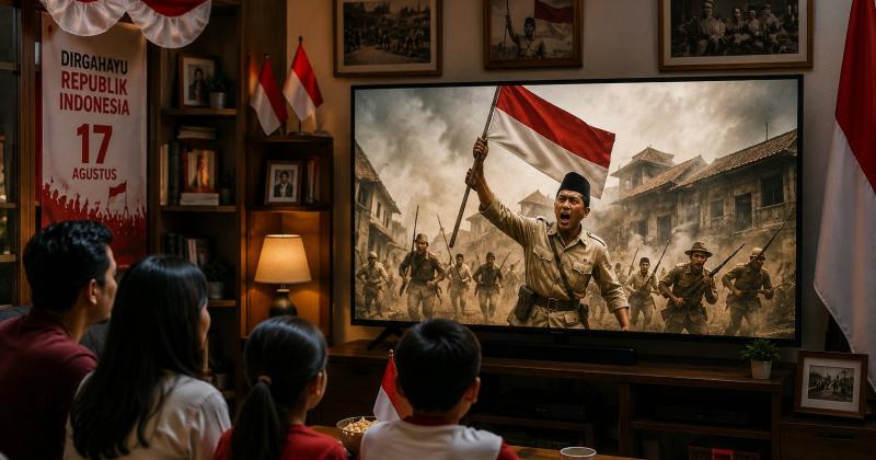 Film Sejarah Lokal Dominasi TV indonesia Jelang 17 Agustus
