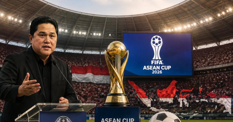 Indonesia Siap Jadi Tuan Rumah FIFA ASEAN Cup 2026, Erick Thohir Sebut Momentum Bersejarah