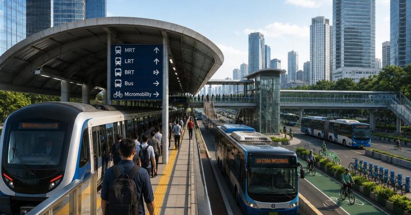 Uji Coba Integrasi Jalur Massal Terpadu Resmi Dimulai, Targetkan Efisiensi Mobilitas Urban