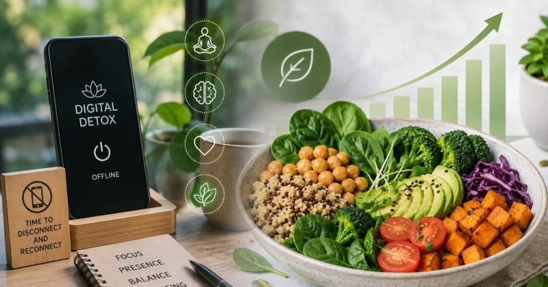 Tren Detoksifikasi Digital dan Pola Makan Nabati Diprediksi Makin Menguat Sepanjang Pekan Depan