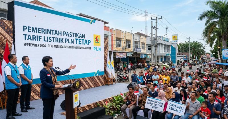 Pemerintah Pastikan Tarif Listrik PLN Tetap Pada September 2026 Demi Menjaga Daya Beli dan Kepastian Bisnis