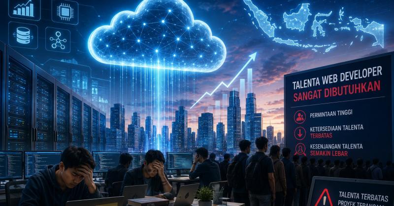 Ekosistem Cloud Meroket, Industri Nasional Kekurangan Talenta Web Developer