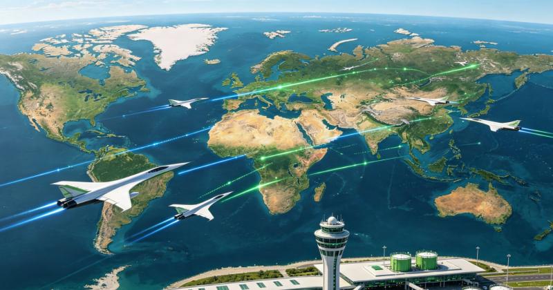 DEKLARASI NAVIGASI AIRSPACE GLOBAL 2026 RESMI MEMBUKA ERA PENERBANGAN SUPERSONIK RAMAH LINGKUNGAN DAN MENGUBAH PETA TRANSPORTASI DUNIA