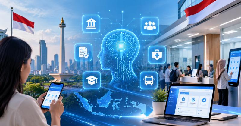 Lonjakan Adopsi Kecerdasan Buatan dan Transformasi Layanan Publik Digital di Indonesia