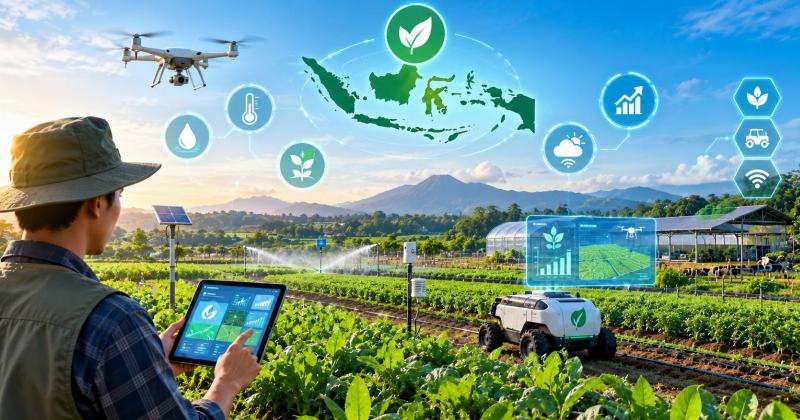 Transformasi Pertanian Modern Melalui Penerapan Smart Farming untuk Ketahanan Pangan Nasional